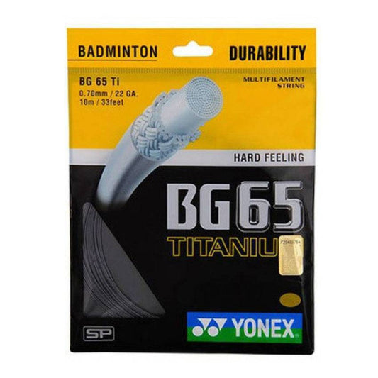 Yonex Bg65 Titanium Badminton String - Valetica Sports