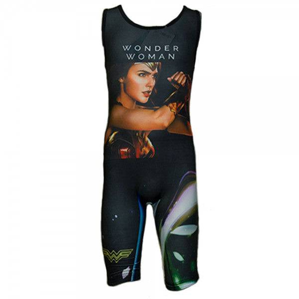 Deko Girl's Printed Swimming Suit (one piece)-Wonder Woman - Valetica Sports