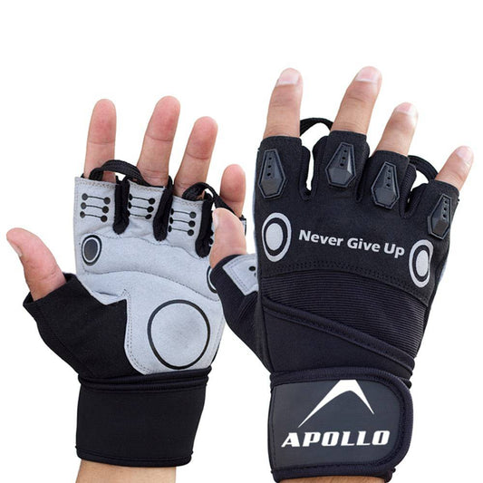 Weight Lifting Training Gym Gloves – Black - Valetica Sports