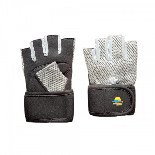 Bodysmart Cycling & Training Gloves-Black - Valetica Sports