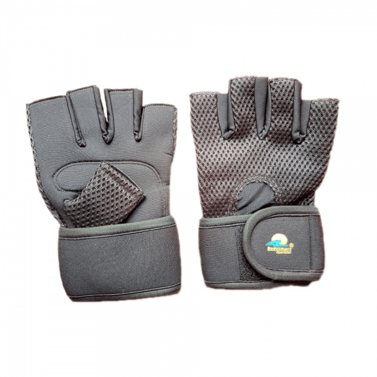 Bodysmart Cycling & Training Gloves-Gray - Valetica Sports