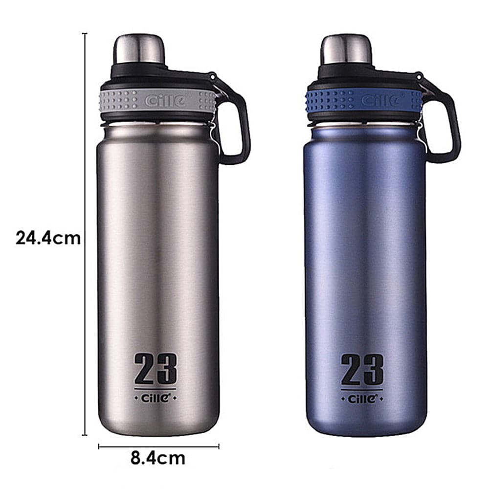 Steel Bottle Hot&cold Thermos Vacuum Flask Bottle 680ml - Valetica Sports