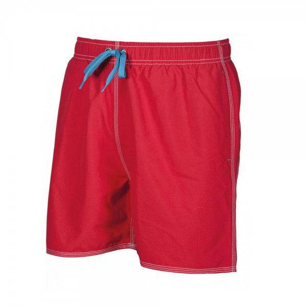 Arena Men's Fundamental Solid Boxers-Red - Valetica Sports