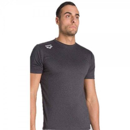 Arena TE Tech T-Shirt-Black Melange - Valetica Sports