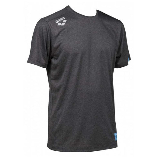 Arena TE Tech T-Shirt-Black Melange - Valetica Sports