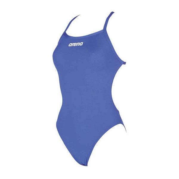 Arena Women's Solid Light Tech Swimming Suit-Royal - Valetica Sports