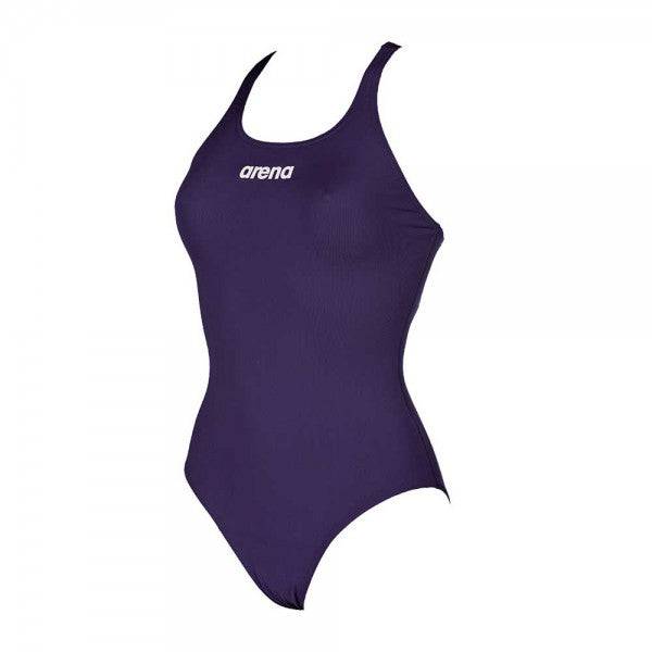 Arena Women's Solid Swim Pro Swimming Suit-Navy - Valetica Sports