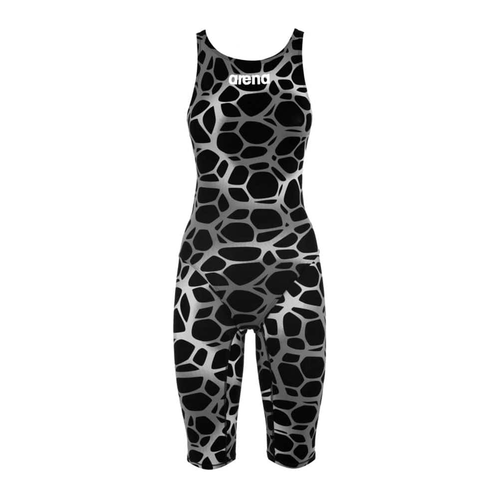 Arena Womens PowerSkin ST. 2.0 Limited Edition Racing Suit - Black Silver - Valetica Sports