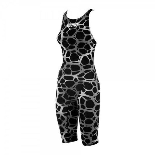 Arena Womens PowerSkin ST. 2.0 Limited Edition Racing Suit - Black Silver - Valetica Sports