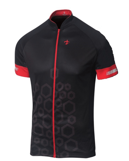 Black Cycling Jersey - Valetica Sports