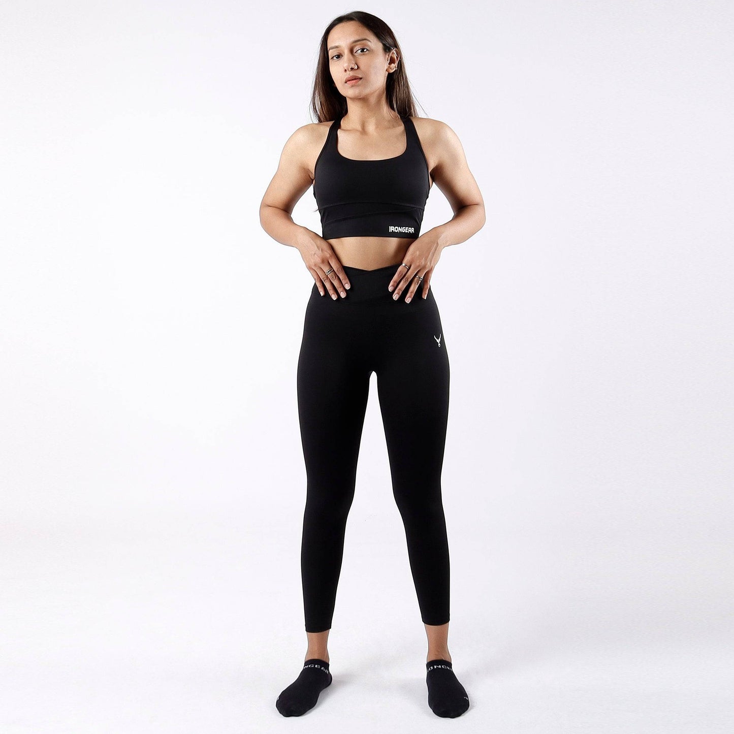 Energy Legging Cross Band High Waist - Valetica Sports