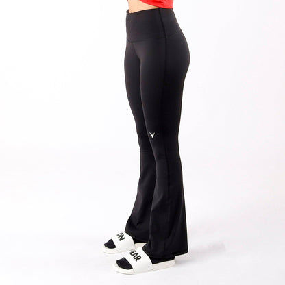 High-Rise Flare Leggings - Valetica Sports