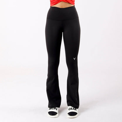 High-Rise Flare Leggings - Valetica Sports