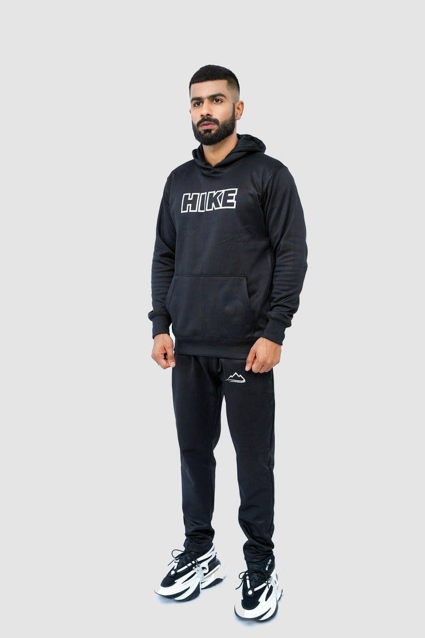 Black Signature Winter Track Suit - Valetica Sports