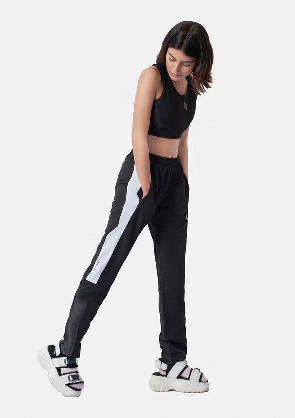 Black Supersoft Tracksuit Trousers - Valetica Sports