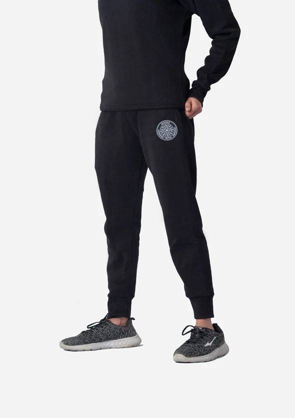 Black Water Repellent Trousers - Valetica Sports