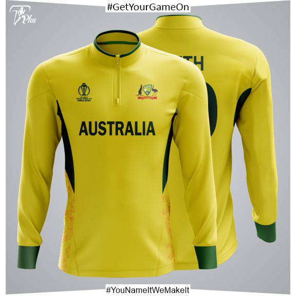 Customizable Australia WC23 Drill Top – Full Printed