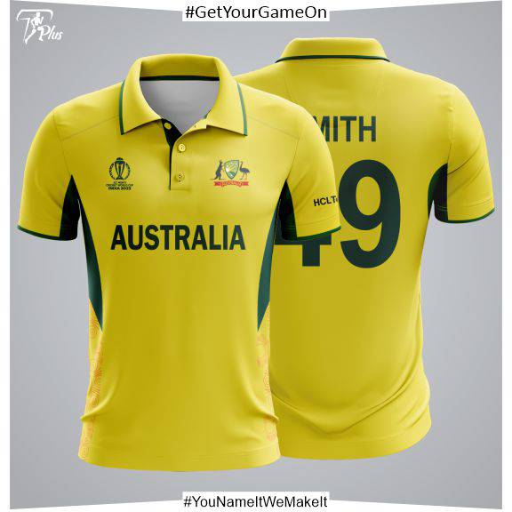 Customizable Australia WC23 Polo – Full Printed