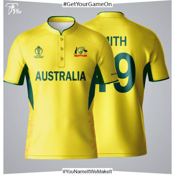 Customizable Australia WC23 T-Shirt – Full Printed