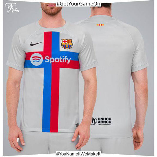 Customizable Barca Third Shirt 2022-23