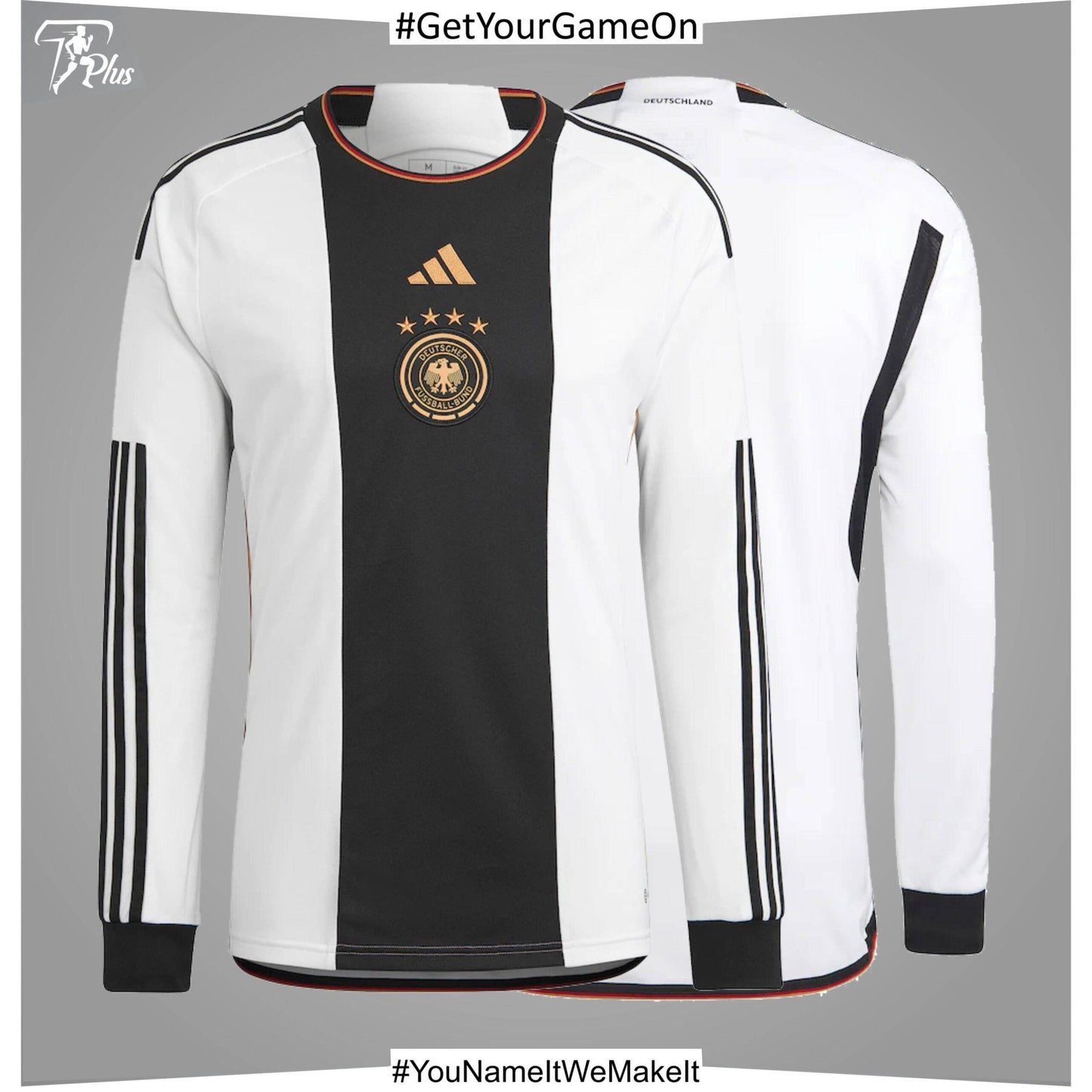 Customizable Germany Home Shirt 2022 – Long Sleeve