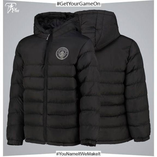 Customizable M. City Down Touch Quilted Jacket – Black