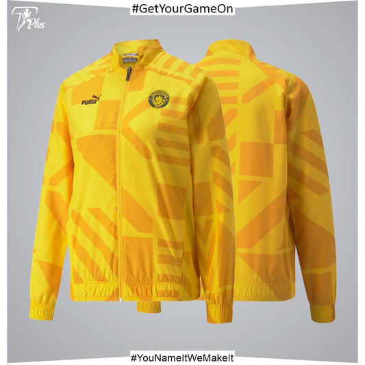 Customizable M. City Pre-Match Jacket – Yellow – Womens