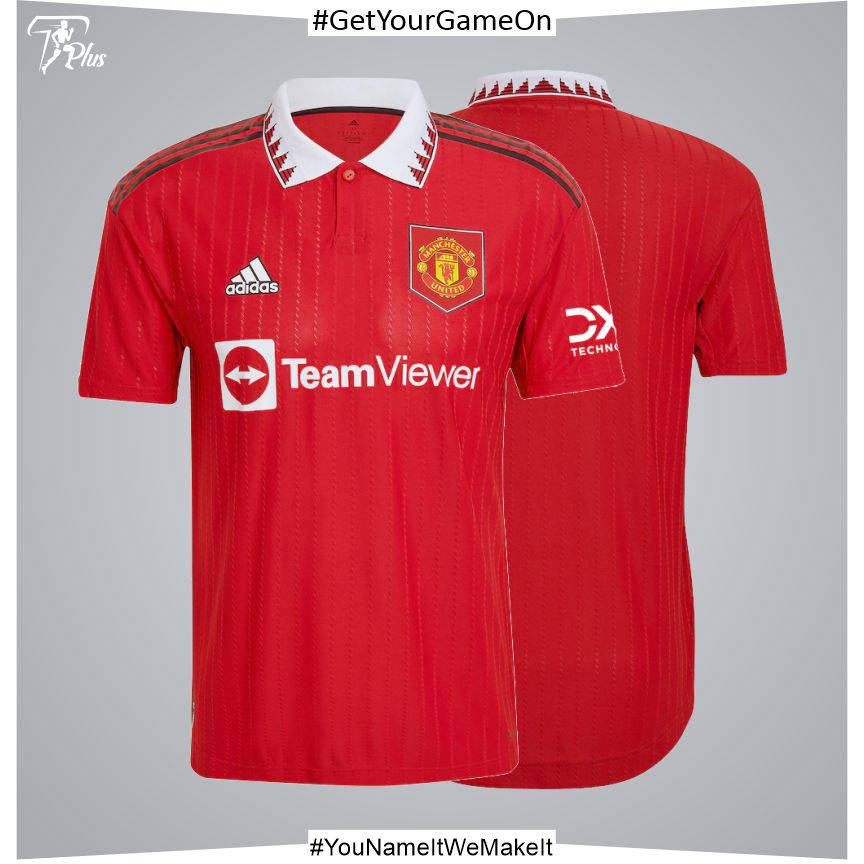 Customizable M. United Home Shirt 2022-23