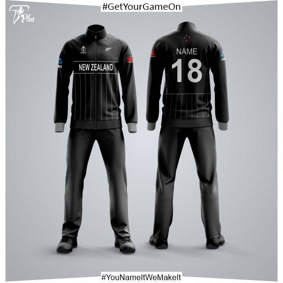 Customizable New Zealand WC23 Track Suit