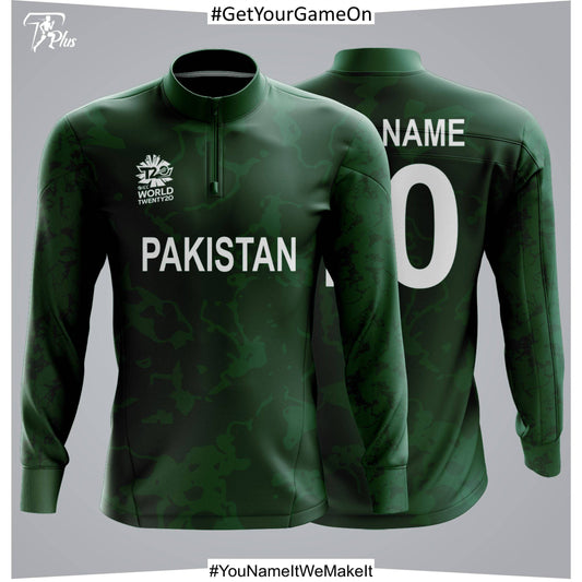 Customizable Pakistan T.T WC 2021 Playing Shirt