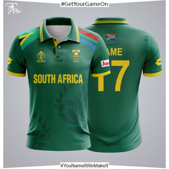 Customizable South Africa WC23 Full Printed Shirt