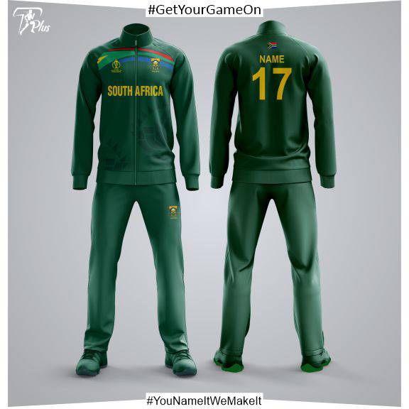 Customizable South Africa WC23 Tracksuit