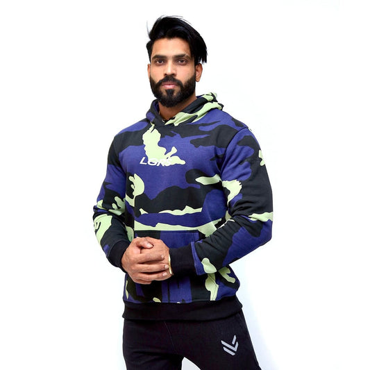 Camo Workout Hoodie - Valetica Sports