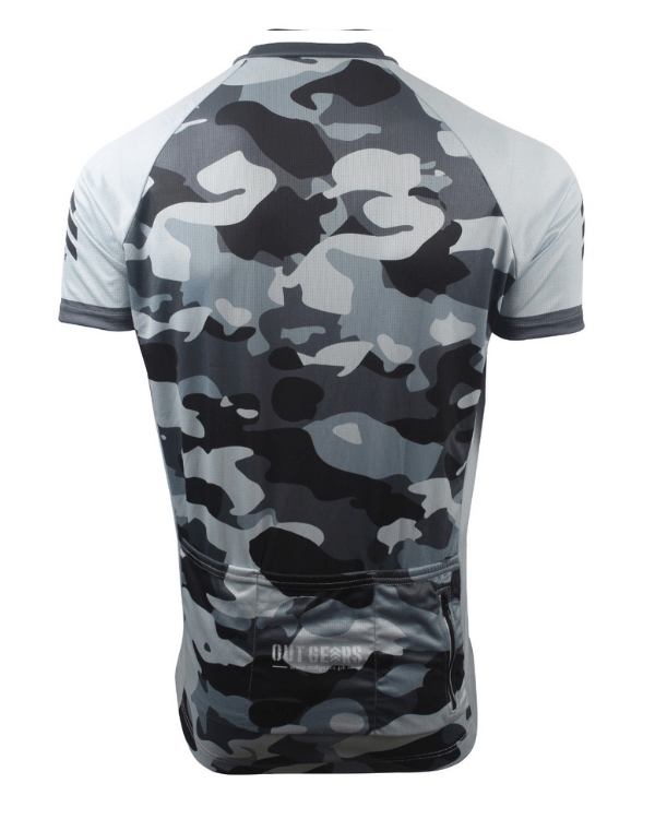 Camouflage Cycling Jersey Half Sleeves - Valetica Sports