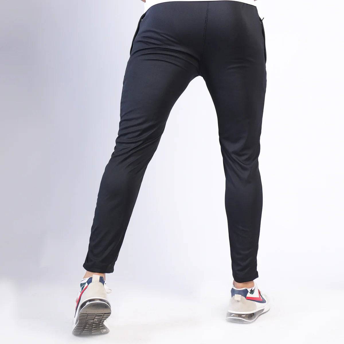 Control Dryfit Black Trouser - Valetica Sports