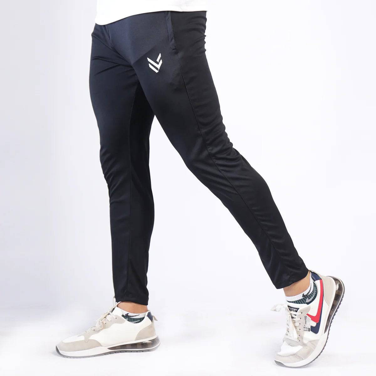 Control Dryfit Black Trouser - Valetica Sports