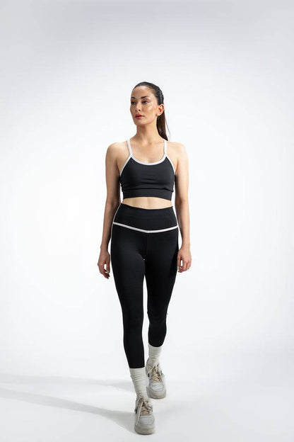 Cross Black Sports Bra