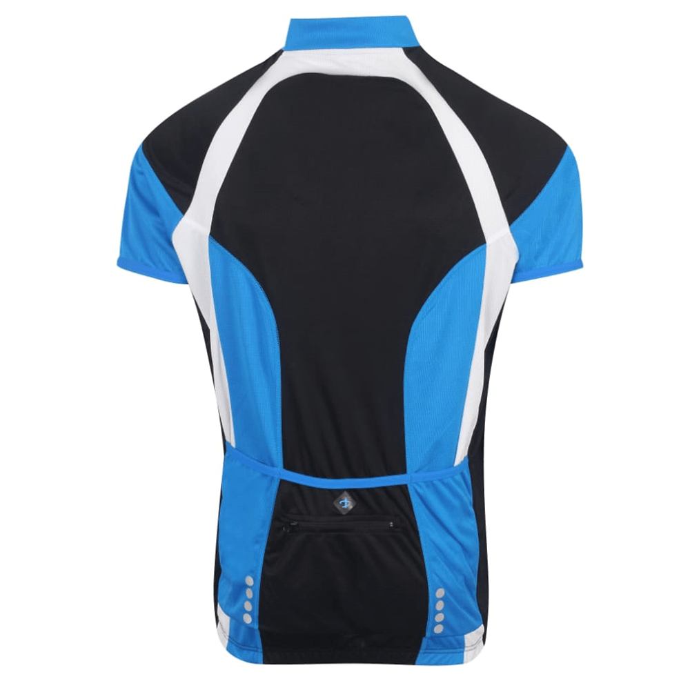 Deko Men Air X1 Cycling Jersey - Black & Blue - Valetica Sports