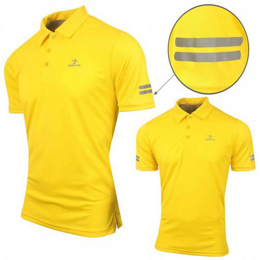 Deko Sports Performance Polo Shirt - Yellow - Valetica Sports