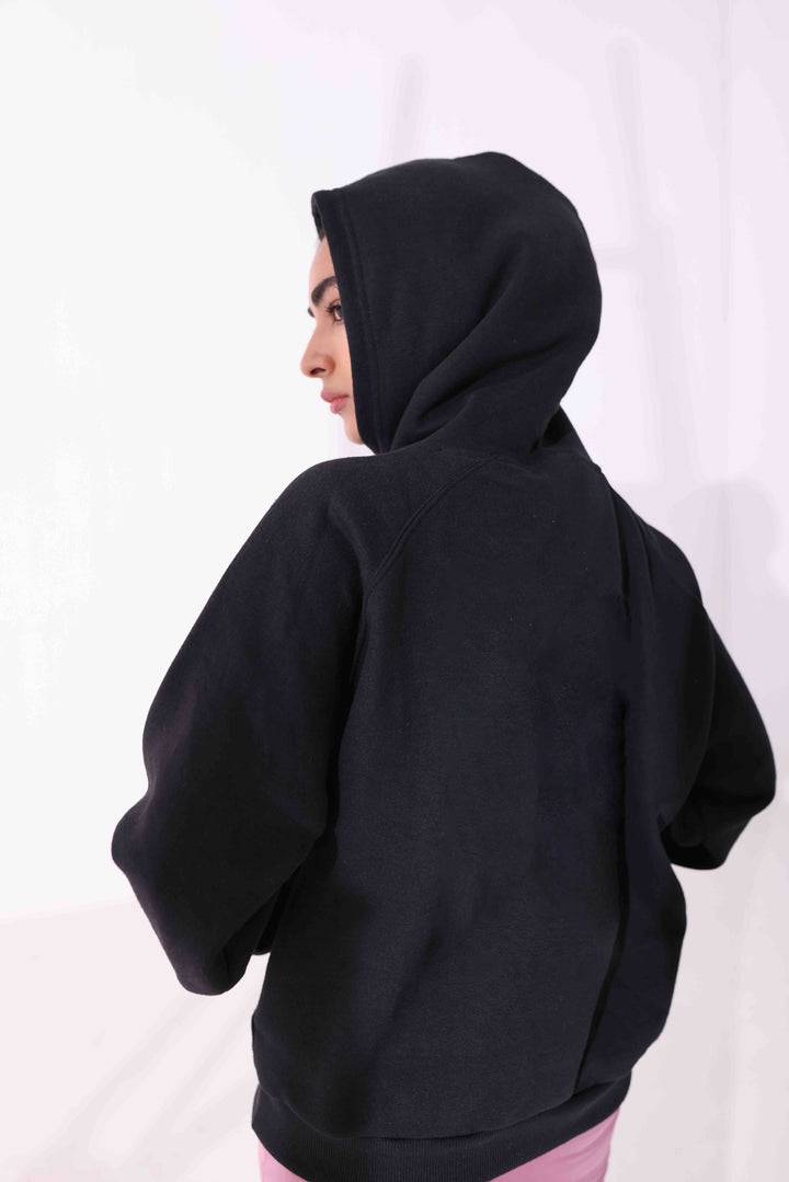 Diverse Oversize Hoodie Black