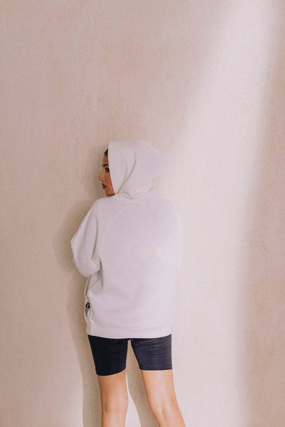 Diverse Oversize Hoodie White