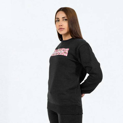 Essential Sweatshirt Camo (Black) - Valetica Sports