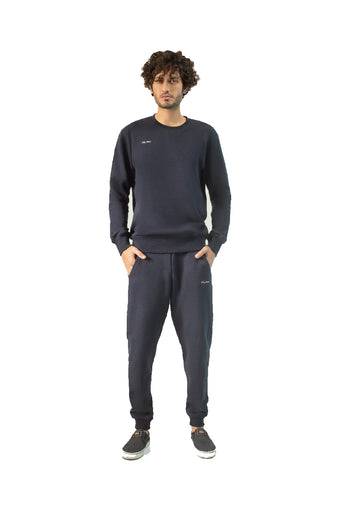 Essential Tracksuit (Navy) - Valetica Sports