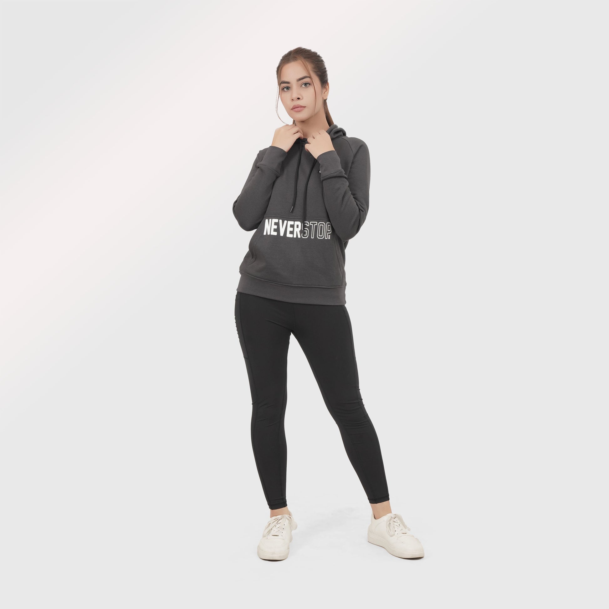 Never Women Hoodie - Valetica Sports