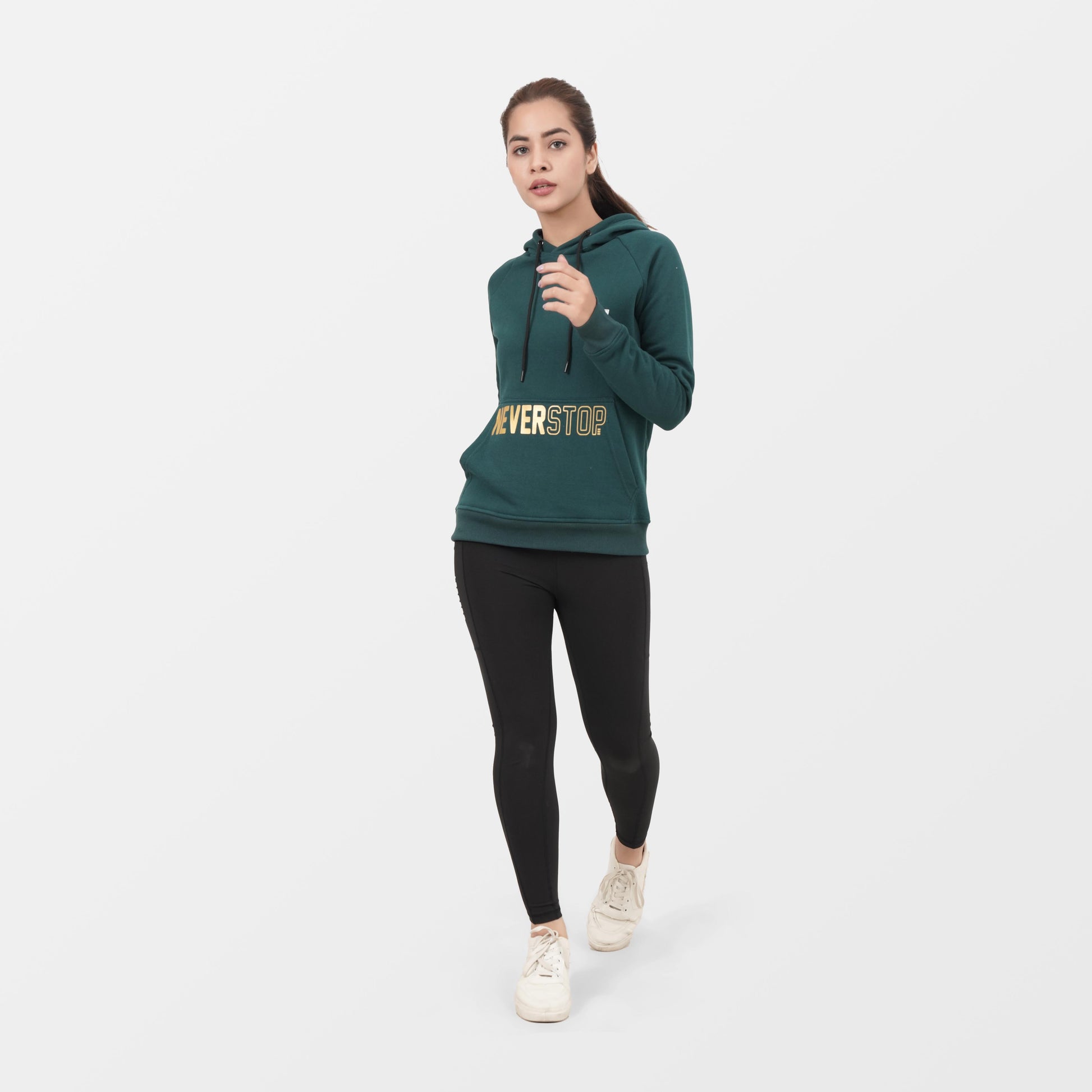 Never Women Hoodie - Valetica Sports