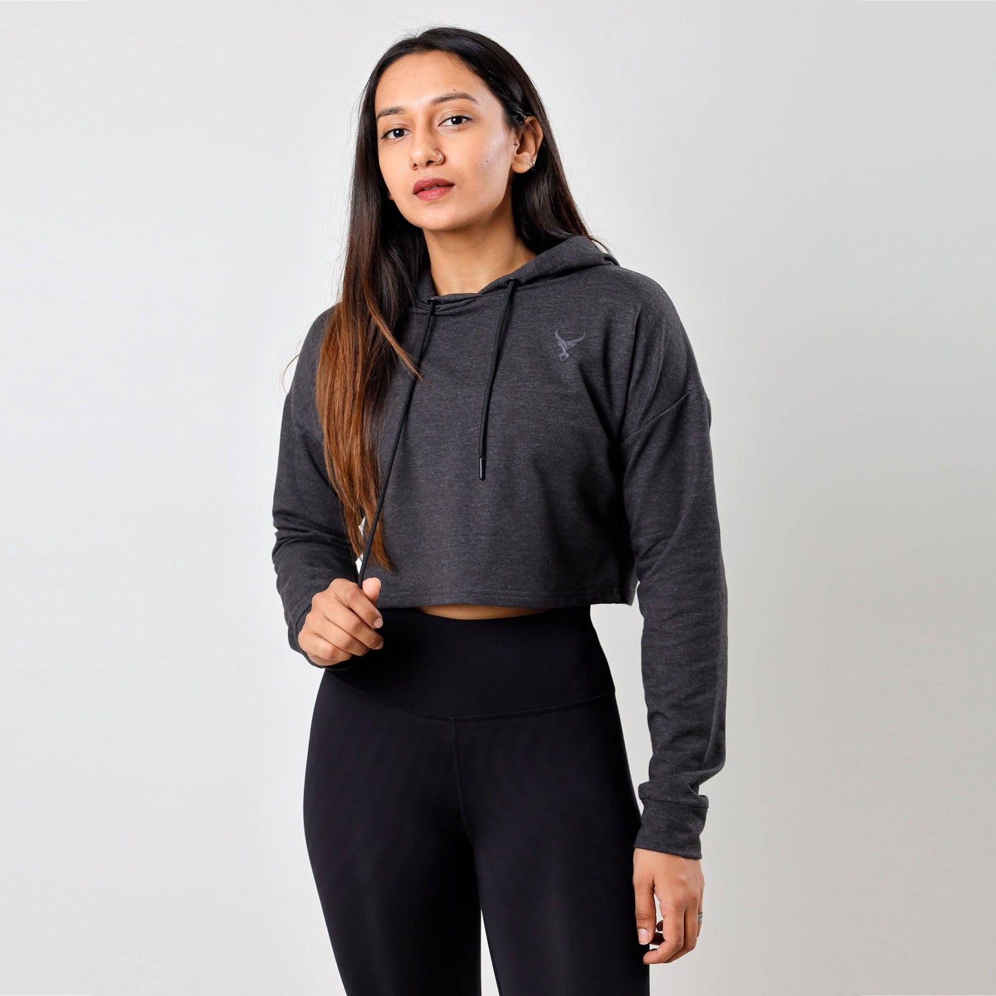 IronNam Crop Hoodie - Valetica Sports