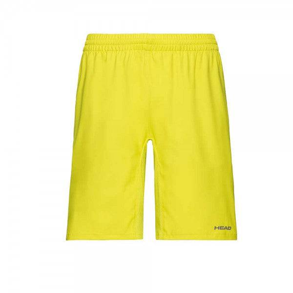 Head Club Bermudas-Yellow - Valetica Sports