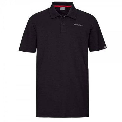 Head Club Bjorn Polo-Black - Valetica Sports