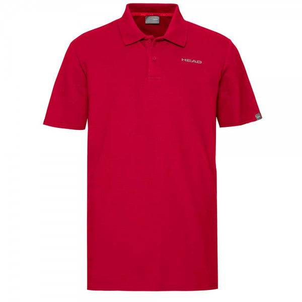 Head Club Bjorn Polo-Red - Valetica Sports