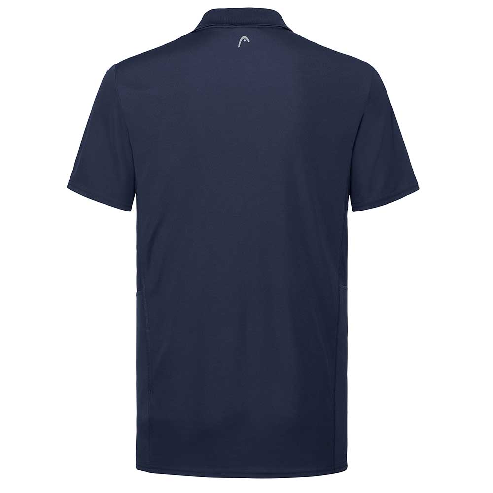 Head Club Tech Polo Shirt-Dark Blue - Valetica Sports